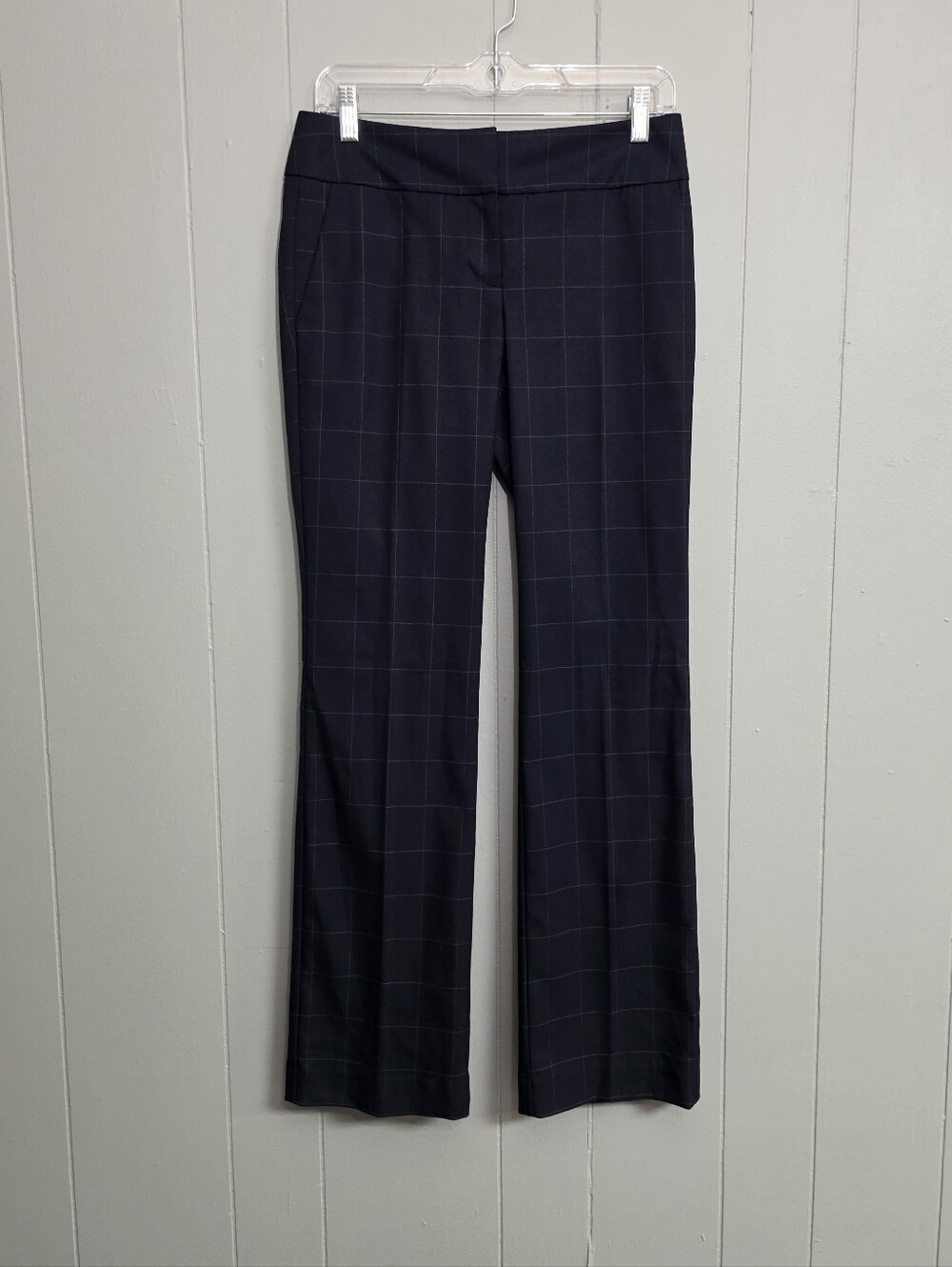 Ann Taylor Signature Plaid Striaght Leg Pants Size 0